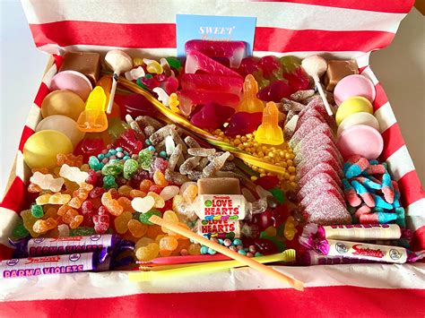Vegan 1kg Sweet Mix Letterbox Hamper Sweet Treat Gift Birthday | Etsy