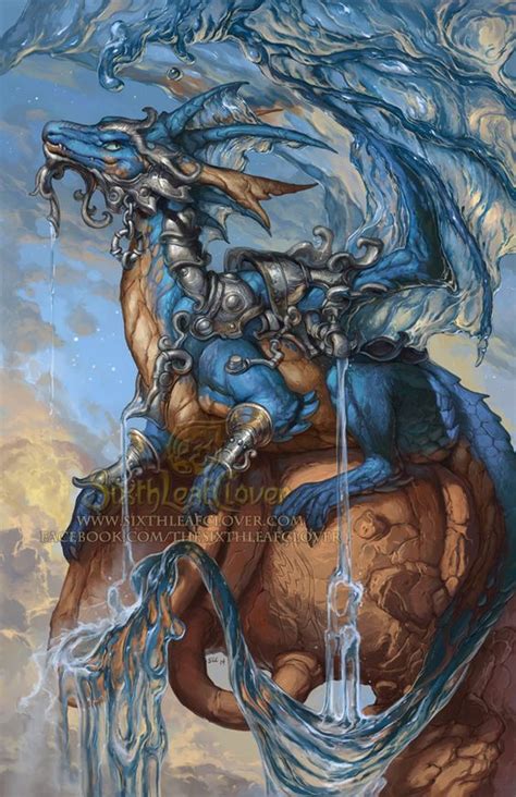 2015 zodiac dragons aquarius by the on deviantart dragon art
