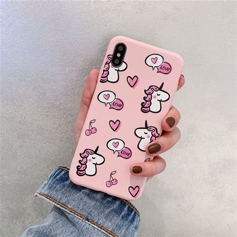 Cute Pink Unicorn Phone Case Unilovers Unicorn Phone Case Phone