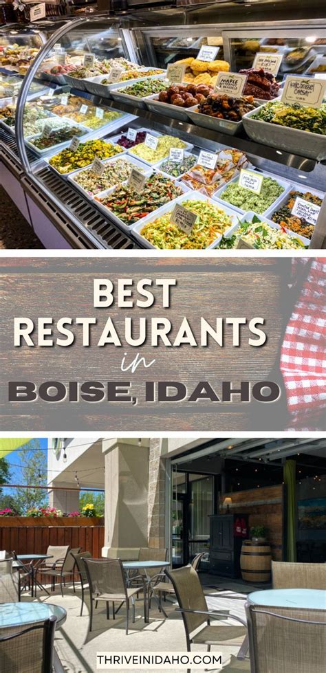 The Best Restaurants In Boise Idaho