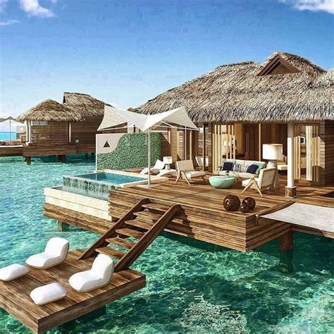 Dreaming About This Overwater Bungalow In The Maldives 🌴👙 📷 Conrad