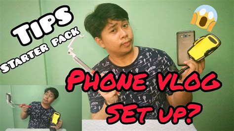 How To Start Vlog Setup Using Mobile Phone Youtube