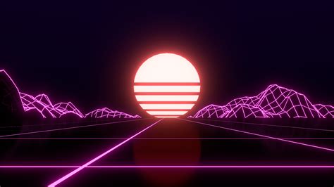 Retrowave Red Wallpapers Wallpaper Cave