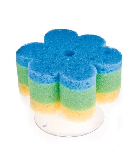 Bath Sponge Flower Top Toys