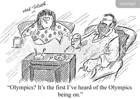 Ancient Olympic Games Cartoon