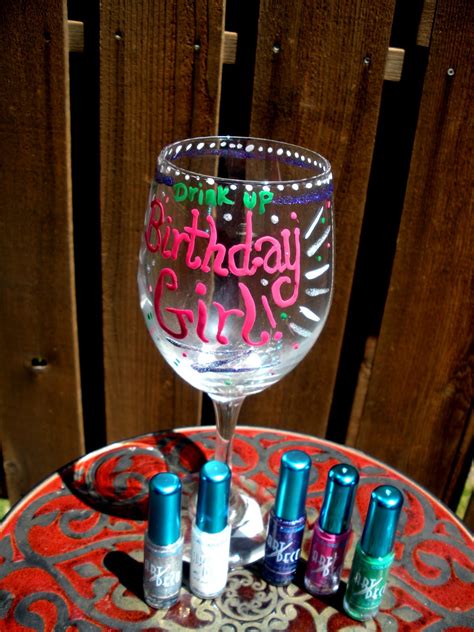 Let your creative side out and learn how to decorate wine glasses! Decorate a wine glass using nail polish!