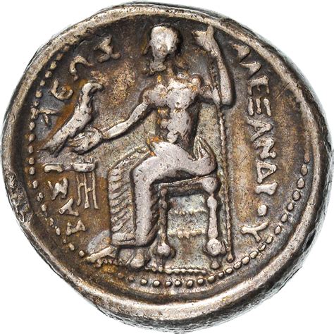 coin kingdom of macedonia alexander iii tetradrachm amphipolis