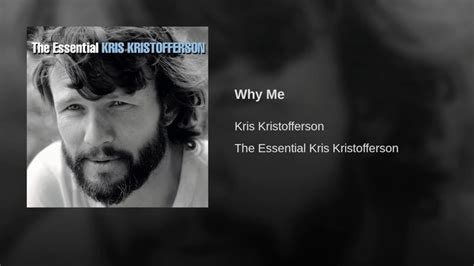 Why Me Kris Kristofferson
