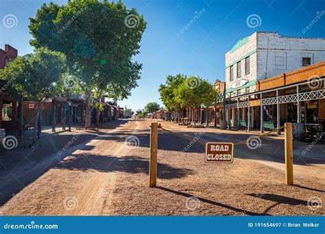 Allen Street Tombstone Arizona Editorial Photography Image Of
