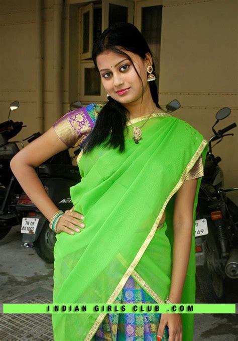 Teen South Indian Girl Hani Shiba In Half Saree Pics Indian Girls Club