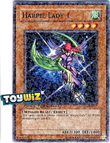 Yu Gi Oh Harpie Lady 1 Dt01 En057 Duel Terminal 1 1st Edition Common Toys