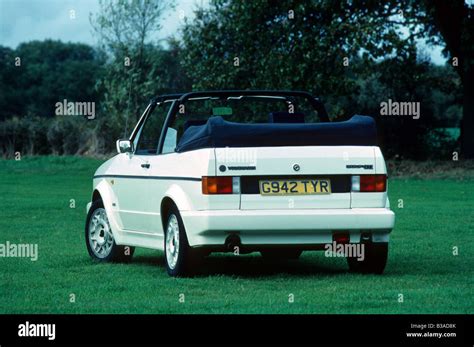 Volkswagen Golf Mk1 Gti Cabrio Des Jahres 1989 Stockfotografie Alamy