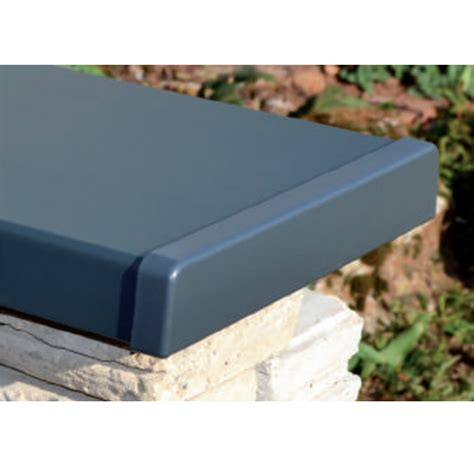 Embout Ôdemur Pour Couvertine Plate En Alu Pvc Anthracite 270 Cm