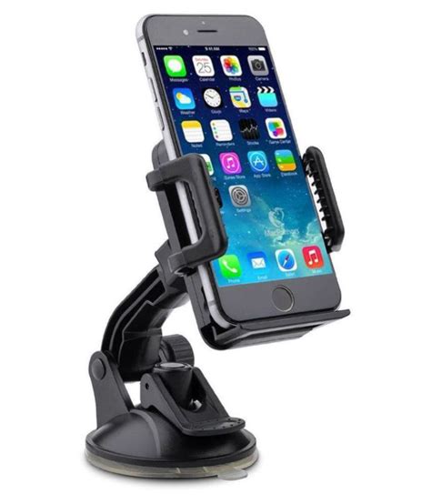 Premium Quality Car Phone Mount Holder With Button To Regulate Width