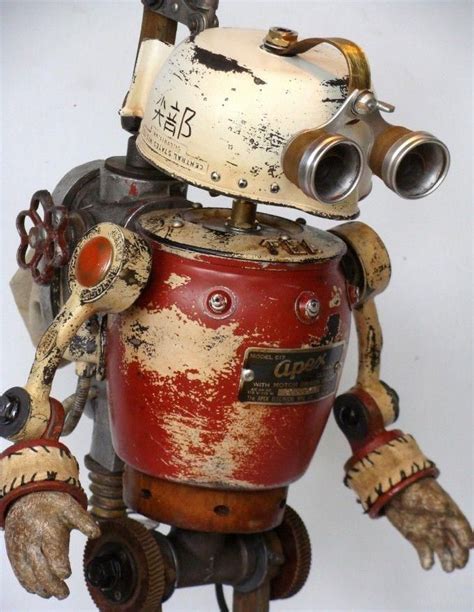 Eloïse Dk On In 2020 Vintage Robots Robot Art Steampunk Robots
