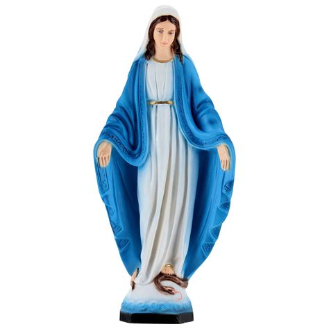 Vintage Statue Of Blessed Virgin Mary
