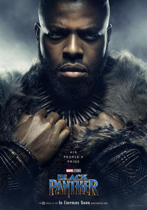 Black Panther Il Villain E Gli Altri Personaggi Nei Character Poster