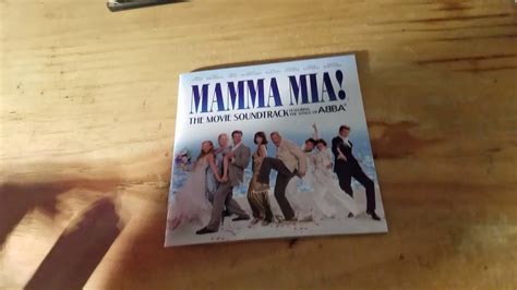 mamma mia the movie soundtrack cd unboxing youtube