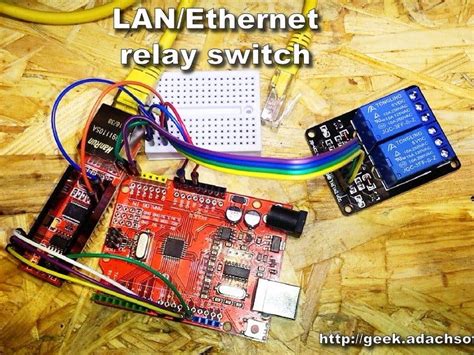 How To Make Lanethernet Relay Switch Using Arduino Uno Arduino