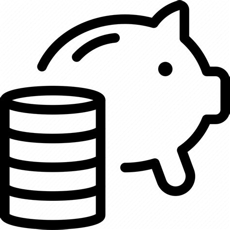 Bank Coins Finance Money Payment Piggy Saving Icon Download On