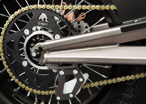 A simple motorcycle sprocket change is an easy way to make your bike feel more powerful. 2012 Zero X Electric Motorcycle: Drivetrain / Chain / Sprocket