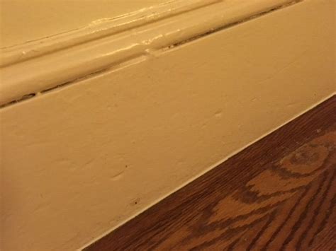 How bad is caulking between baseboards and the floor ...
