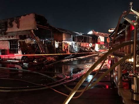 Fire Heavily Damages Temple City Dennys Restaurant San Gabriel