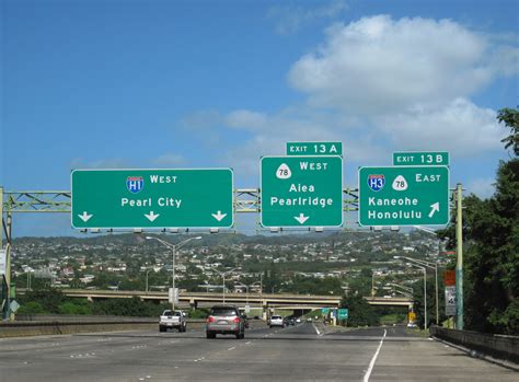 Interstate H1 West Queen Liliuokanai Freeway Aaroads Hawaii
