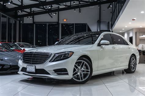 2015 Mercedes Benz S550 4 Matic Sedan Sport Package Only 26k Miles Chicago Motor Cars Inc