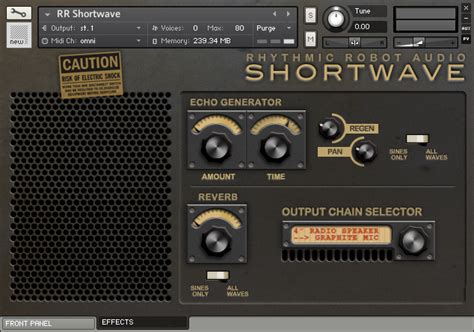 Shortwave by Rhythmic Robot - Synth
