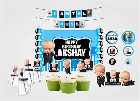 Buy Boss Baby Decoration Complete Party Kit Party Supplies