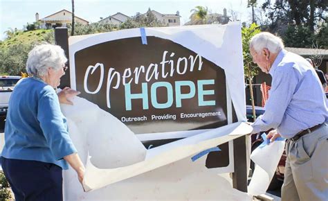 Vista Approves 225k Loan For Operation Hope The Coast News Group