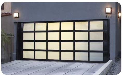 Glass And Aluminium Sectional Garage Doors Products Silvertondale