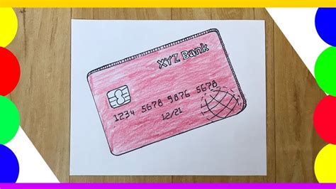 Maybe you would like to learn more about one of these? how to draw credit card | credit card drawing | Credit card sketch - YouTube
