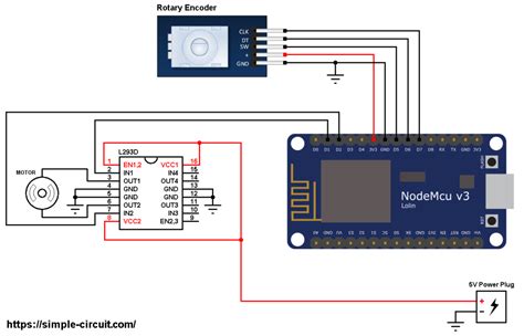 Esp8266 Nodemcu Dc Motor Control Simple Circuit