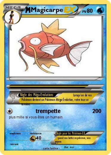 Pokémon Magicarpe 285 285 Trempette Ma Carte Pokémon
