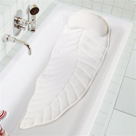 Full Body Spa Bath Pillow Cushion Bathtub Cushion Mattress With Large Non Slip Suction Cups