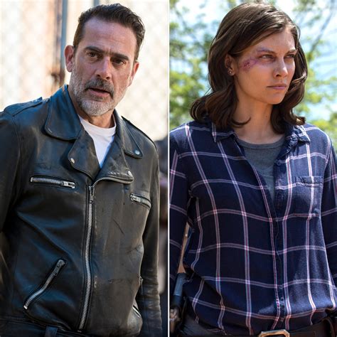 ‘the Walking Dead Inside Maggie And Negans ‘intense Meeting