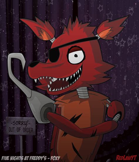 Foxy Five Nights At Freddys By Redlawyt On Newgrounds