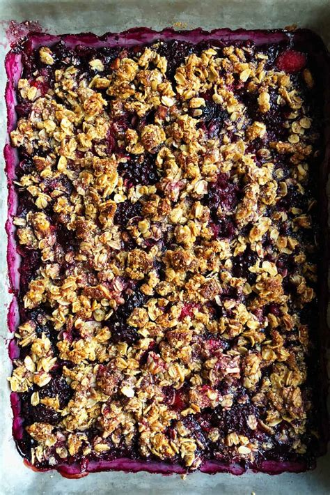Mixed Berry Crumble Recipe Reluctant Entertainer