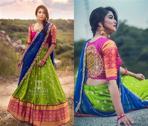 Your Official Guide To Find Best Half Saree Blouse Designs Keep Me