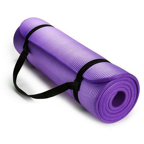10mm Portable Non Slip Yoga Mat Thick Fitness Exercise Pad Gym Pilates Supplies Therichmondgeneral