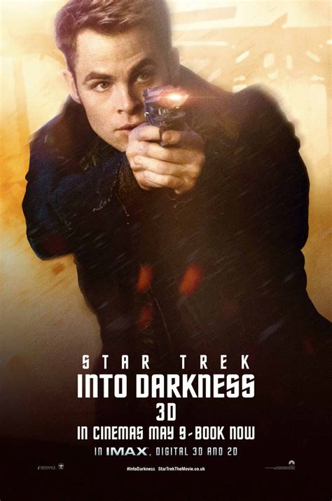 Star Trek Into Darknesscaptain Kirk Pointing Phaser