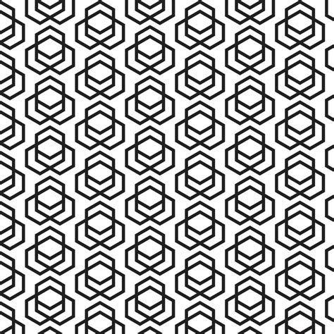 Hexagonal Geometric Pattern 6173250 Vector Art At Vecteezy