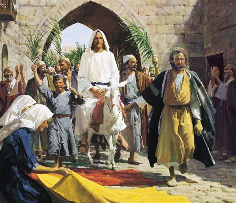 Triumphal Entry Christs Triumphal Entry Into Jerusalem