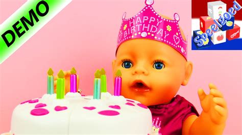 Goedkoop speelgoed vind je in onze opruiming. Baby Born viert poppenverjaardag | Happy Birthday Baby ...