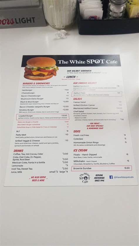 White Spot Cafe 109 W 4th Ave Anchorage Ak 99501 Usa