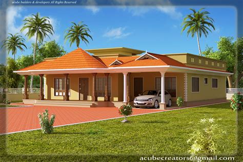 Stock home plans custom home designs builder house plan services. Kerala Style Single Floor House - 2500 Sq. Ft (Plan 113)