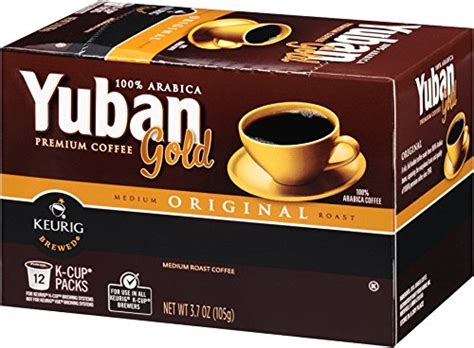 Yuban Gold Original Coffee Medium Roast K Cup Pods 12 Count