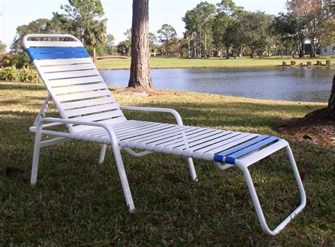 Commercial outdoor furniture at discount prices. 15 Collection of Chaise Lounge Strap Chairs